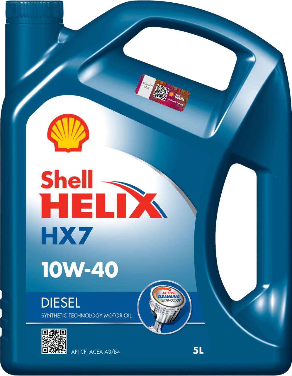 Моторна олива Shell Helix HX7 Diesel 10W-40